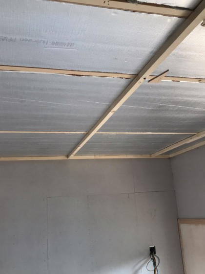 청송신씨문중종택 단열 목공사 작업